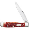 Нож перочинный ZIPPO CHESTNUT BONE STANDARD JIGGED TRAPPER + ЗАЖИГАЛКА 50562_207